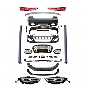 Kit de conversion complet de carrosserie pour <span class=keywords><strong>Audi</strong></span> <span class=keywords><strong>A3</strong></span> 8V berline 2013-2016 à 2017-2019, style RS3, transformation de l'ancien au nouveau modèle - Product Image 4