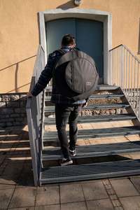 Étui de transport rigide gratuit avec sac à dos imperméable, pochette de protection Gong, sac pour instrument, tambourin, caisse claire, cymbale - Product Image 2