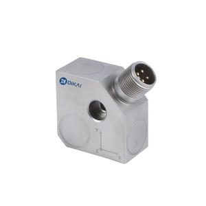 Dikai เซ็นเซอร์ความเร่ง piezoelectric 100MV ตัวเชื่อมต่อด้าน DK-37A23F100/G แบบสามแกน5% ตอบสนองความถี่10-1000Hz - Product Image 3