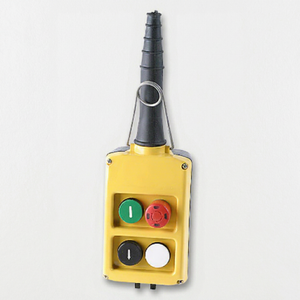 CMK Crane Pendant <b>Push</b> <b>Button</b> Station EOT Hoist Control IP65 Waterproof Neoprene Body 5A Rated 120VAC Industrial Use <b>Switches</b> - Product Image 1