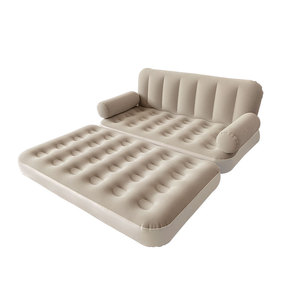 Phthalate Free Modern Deluxe Durable Inflatable 5 in 1 <strong>Sofa</strong> <strong>Bed</strong> for Hotels Living Rooms <strong>Outdoor</strong> &amp; Mall Use - Product Image 4