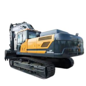 Nouvelle pelle hydraulique HX340HD de 34 tonnes avec godet pour roche et conduite de marteau à vendre - Product Image 1