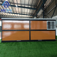 Maison préfabriquée portable et pliable bon marché à vendre Maison conteneur pliable préfabriquée en acier léger
