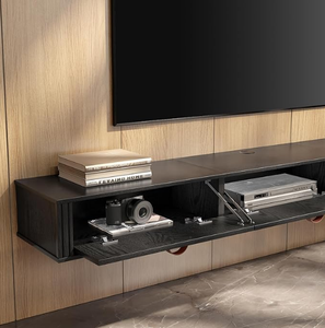 Meuble TV Flottant Moderne 65 Pouces, Console Murale en Bois, Meuble Multimédia, Étagère TV pour <span class=keywords><strong>Chambre</strong></span>, Atelier, Salon - Product Image 5