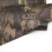 POLYESTER OXFORD IMPRIMÉ ARBRE RÉEL AVEC TISSU ENDUIT PU