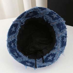 Sombrero de Sol Clásico de Diseño Unisex, Estilo Vintage, de Mezclilla Desgastada, con Bordado 3D, Protección Solar, de Lona, para Uso Diario - Product Image 4