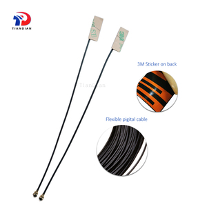 Parche interno <span class=keywords><strong>de</strong></span> tamaño mini Flexible MHF4 Ufl Stripped Zigbee 2,4G WiFi FPC <span class=keywords><strong>Antena</strong></span> suave - Product Image 3