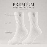 Chaussettes personnalisées en gros avec logo OEM ODM et emballage sur mesure pour la production de marques privées