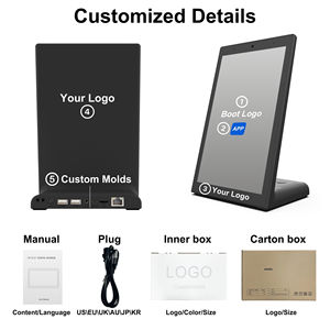 8インチOEM L字型Android 11タブレットGMS 2 + 16GBタッチスクリーン付きビジネス用レストラン注文顔認識 - Product Image 5