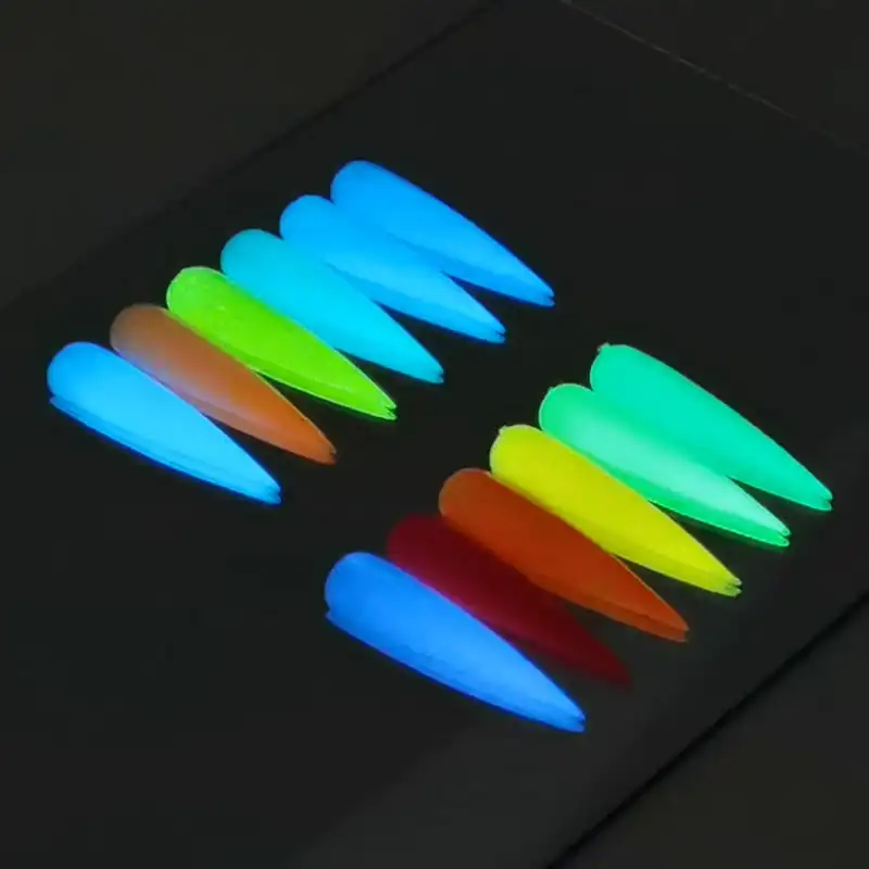 Beautilux זוהר ג 'ל נייל פולני זוהר בחושך צבע Senmi קבוע ג' לי לכה UV LED פלורסנט ציפורניים אמנות לכה 10ml