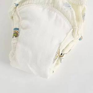 Celana Latihan Pipis Bayi Premium Katun Muslin Crepe Lembut, Bernapas, Daya Serap Tinggi, Dapat Digunakan Kembali, Anti Air - Product Image 2