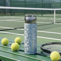 Bouteille d'eau isotherme en titane pur, 12h chaud, 24h froid, anti-fuite, pour voyage, cadeau d'affaires, tasse thermos