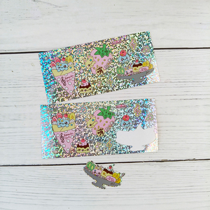 Chất Lượng Cao Tùy Chỉnh Long Lanh Dán Ba Chiều Tấm Sinh Thái Thân Thiện Với Màu Sắc In Nụ Hôn Cắt Dán Tấm Cho Khuyến Mãi - Product Image 2