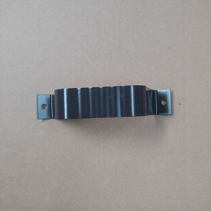 Nhà máy tùy chỉnh mưa máng xối nhôm hình chữ nhật Ống hỗ trợ chân đế - Product Image 5