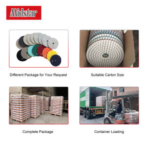 Makine uygulaması için dayanıklı elmas taşlama tekerleği Metal aşındırıcı disk Terrazzo kat beton öğütücü aracı kum kağıt - Product Image 6