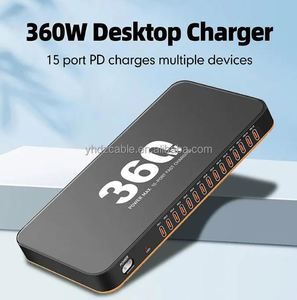 High-Power Multi Port Charger PD Charger 15 Ports Fast Phone Charging Station Electric Type-C PD24W <b>Adapter</b> - Product Image 2
