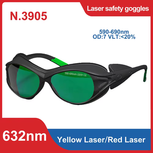 نظارات واقية من الليزر عالية الجودة مع عدسات ليزر 190-510 نانومتر لحماية العين - Product Image 4
