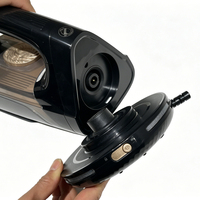 Fer à vapeur électrique haute puissance sans fil, double mode, avec semelle en céramique antiadhésive, puissant jet de vapeur vertical