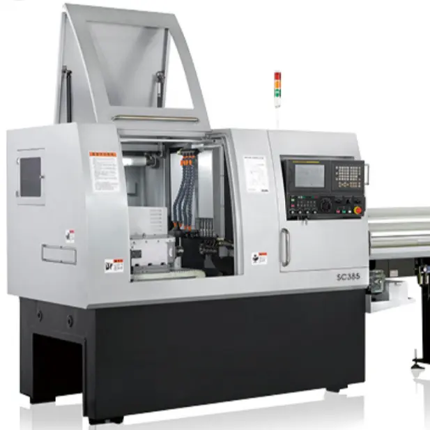 Torno automático tipo suizo SC385, CNC, con Ce