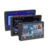 Autoradio Android RK3326 9/10 pouces avec écran tactile GPS, Android Auto, Carplay, Bluetooth, lecteur multimédia 1+32 Go