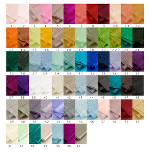 Tissu en satin de crêpe de soie pure 100% personnalisé en couleur, 16 mm, 114 de large, soie de mûrier pure - Product Image 1