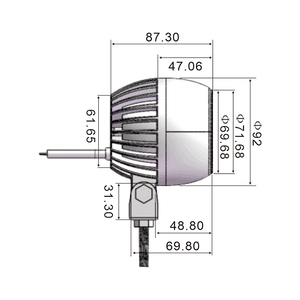 Manufacturer Wholesale <b>Red</b> Spot Stop Beam <b>Led</b> Safety Pedestrian <b>Light</b> Manufacturer Wholesale <b>Red</b> Spot Stop Beam <b>Led</b> Saf - Product Image 3