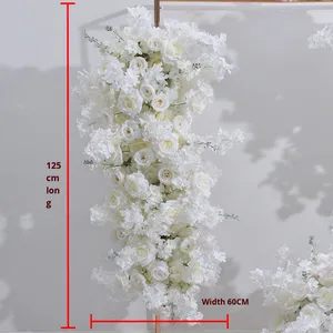 Conjunto de combinación de flor de cerezo blanca y rosa Fondo de Evento de boda Escaparate - Product Image 6