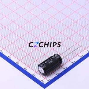 ตัวเก็บประจุแบบอิเล็กโทรไลต์อะลูมิเนียมแบบ Through-Hole รุ่น KM228M016G20RR0VH2FP0 ขนาด D10xL20 มม. 2200uF 20% 16V 5 มม. - Product Image 2