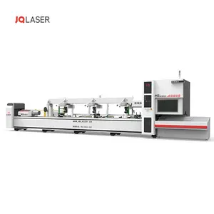 6020 Round Square Metal alu copper Tube pipe Fiber Laser Cutting Machine For Stainless Steel Carbon Steel