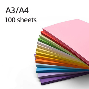 กระดาษถ่ายเอกสารสี A3/A4 ขนาด 80 กรัม <span class=keywords><strong>100</strong></span> แผ่น 16 แพ็ค สำหรับงาน DIY และพับกระดาษเด็ก - Product Image 2