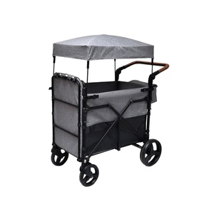 Produits personnalisés pour animaux de compagnie chariot durable de grande capacité pour animaux de compagnie avec rampe pour le camping de voyage pour animaux de compagnie - Product Image 1