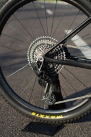 Vélo de montagne Elite SRAM AXS 12s en fibre de carbone, selle imprimée en 3D, course XC avancée, VTT haut de gamme, pédale ultra légère ordinaire