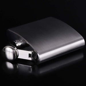Stainless Steel <b>Hip</b> Flask 100-200ml Minimalist Design Portable Travel Flask With Thermal Insulation Feature - Product Image 5