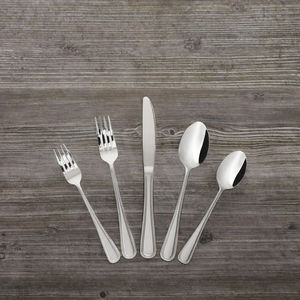 Juego de Cubiertos de Acero Inoxidable Ecológicos para Restaurante, Hotel, Boda, con Cuchara, Tenedor y Cuchillo, Acabado Espejo - Product Image 3