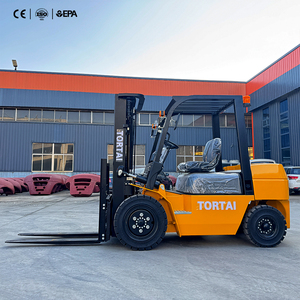 מלגזות דיזל חדשות 3.5 טון 4.5 טון המשלבות הרמה, העמסה ומלגזות למסדרונות צרים, הדרכת בטיחות - Product Image 2