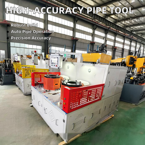 เครื่องขึ้นรูปปลายท่อสแตนเลสและอะลูมิเนียมอัตโนมัติความแม่นยำสูง ยี่ห้อ <span class=keywords><strong>Yan</strong></span> Rui <span class=keywords><strong>Lin</strong></span> กำลังไฟ 18 กิโลวัตต์ เส้นผ่านศูนย์กลางสูงสุด 140 มม. สำหรับท่อ - Product Image 3