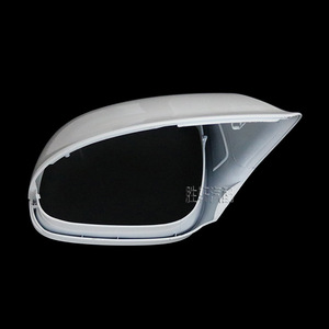 Audi Q5 Q7 Rearview <b>Mirror</b> Cover 8R0857527 8R0857528 <b>Plastic</b> Full Set For 2009-2017 Models - Product Image 3