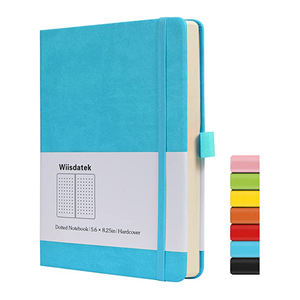 Carnet de notes A5 en similicuir avec élastique pour l'école et le bureau, journal de gratitude - Product Image 1