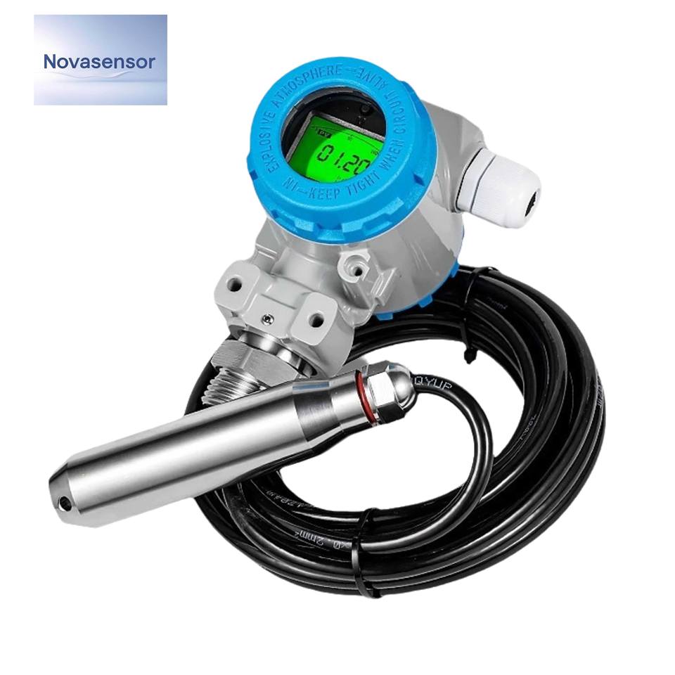 Fuel Tank Level Sensor Module Industrial Grade Fuel Tank Level Pressure Sensor OEM 4-20mA Fuel Level ...