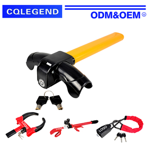 <span class=keywords><strong>Antivol</strong></span> de volant de voiture multifonctionnel réglable télescopique, <span class=keywords><strong>antivol</strong></span> de sécurité, verre briseur épaissi, verrou métallique - Product Image 1
