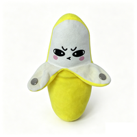 Piano interactif créatif en forme de banane pour enfants, jouet en peluche en coton, pour l'éveil musical et l'interaction parent-enfant