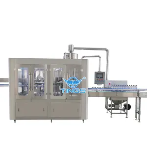 Nieuwe 5000bph Zakelijke Beste Machines China Volautomatische Fles Water Vul-En Afdekmachine