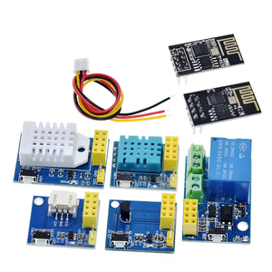 Module de relais WiFi ESP8266 5V, contrôleur LED <span class=keywords><strong>DS18B20</strong></span> DHT11 DHT22, interrupteur de télécommande pour maison intelligente, application téléphonique <span class=keywords><strong>ESP</strong></span>-<span class=keywords><strong>01S</strong></span> - Product Image 1