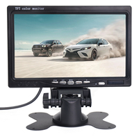 Moniteur de voiture TFT LCD 7 pouces, moniteur de recul pour voiture, écran de vision arrière pour bus, moniteur de caméra pour camion