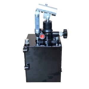 Ensemble de pompe hydraulique manuelle à double action ultra haute pression, légère, à haut débit, pour chariot élévateur à palettes, petite pompe hydraulique - Product Image 1