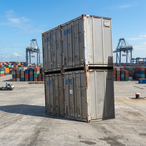Conteneur maritime sec standard d'occasion à paroi ouverte de 40 pieds de long, type High Cube, 33,2 m³/67,7 m³, OEM - Product Image 2
