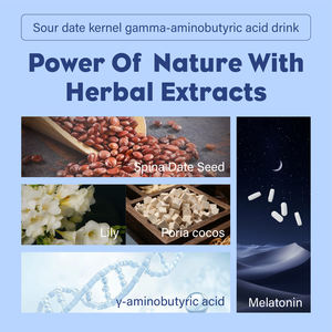 Tonbios Sleeps Drops GABA ácido gama-aminobutírico melatonina chá líquido do sono para adultos com suplemento de sono L-teanina - Product Image 2