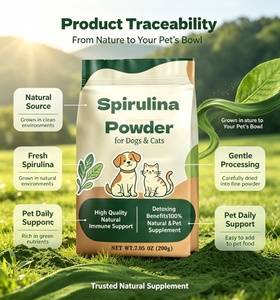 Poudre de <span class=keywords><strong>spiruline</strong></span> en gros <span class=keywords><strong>pour</strong></span> chiens et chats - Soutien immunitaire naturel de haute qualité avec des bienfaits antioxydants - Product Image 3