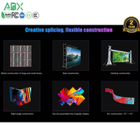 Pantalla LED para Exteriores, Alquiler de Pantallas LED para Escenarios, Módulos LED P2.6 P2.9 P3.91 P4.8, Panel de 500x500, Pantalla LED para Interiores, Video Wall