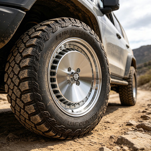 Ruedas todoterreno Flowtone 4x4 de 15, 16 y 17 pulgadas, 4x100, 5x114.3, ruedas de aleación plateadas, ruedas todoterreno 5x4.5, ruedas y neumáticos todoterreno en oferta - Product Image 5